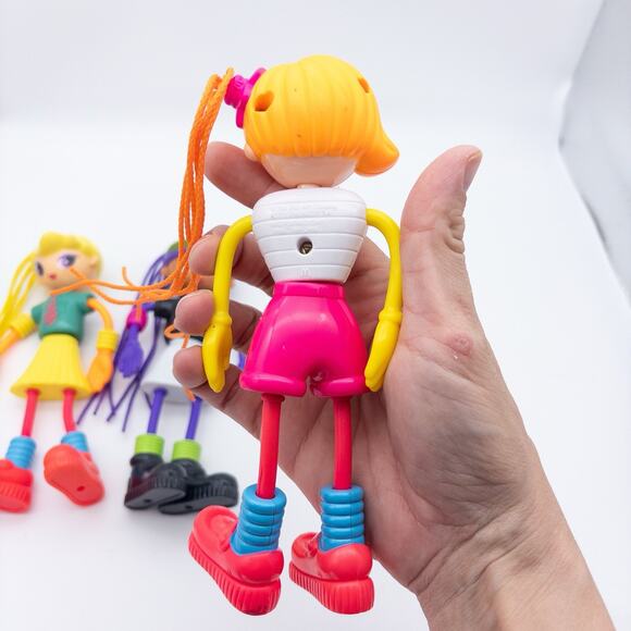 Lot Of 5 McDonalds 2003 Happy Meal Betty Spaghetty Spaghetti Dolls Toys Figures - Picture 7 of 10